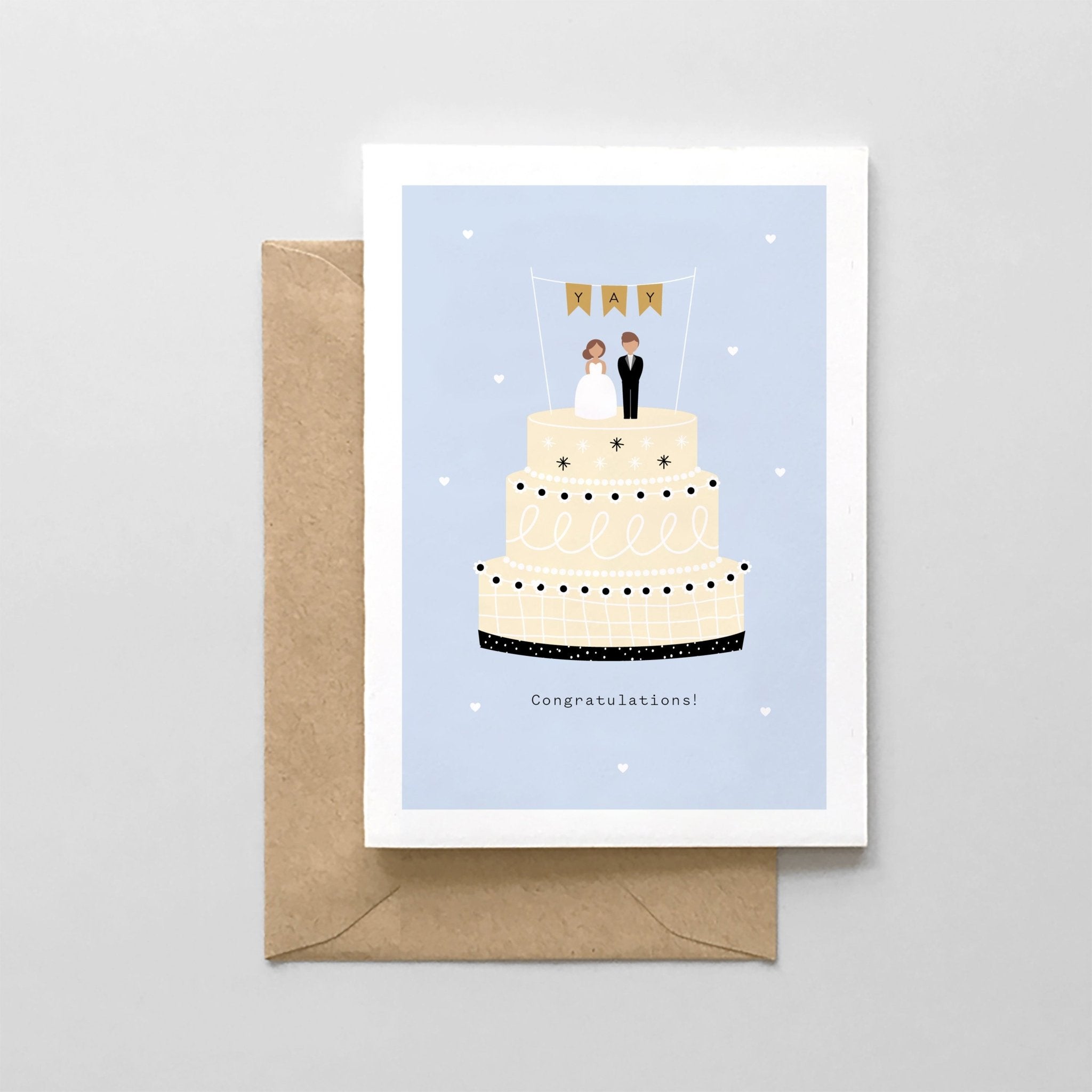  Congratulations Wedding Cake Card、mySite、elrpsem3k