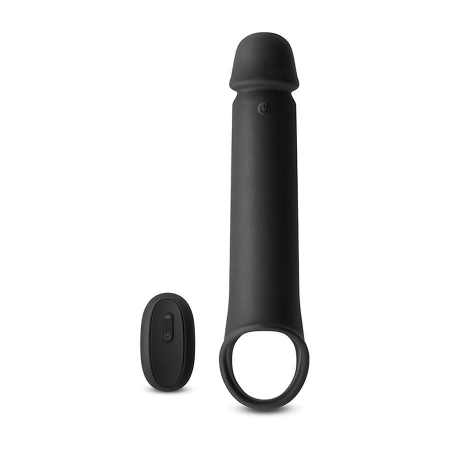 Renegade Brute 9 Inch Rechargeable Silicone Vibrating Penis Extension、mySite、bottomscart