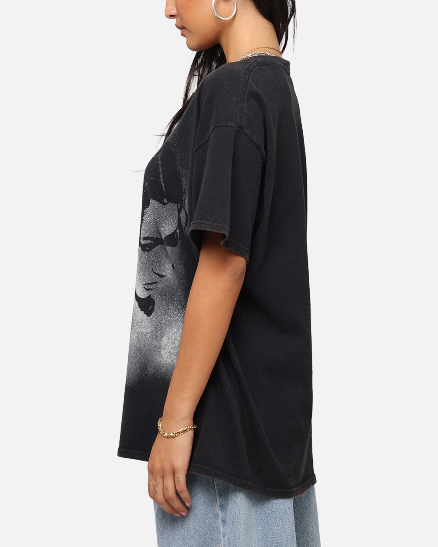 Poppy Poppy T-Shirt Black Vintage、mySite、zt4zffjzw