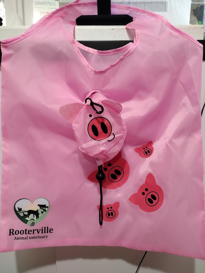 Reusable Waterproof Shopping Bags Pig Cow Honeybee Ladybug、mySite、g9winljtr