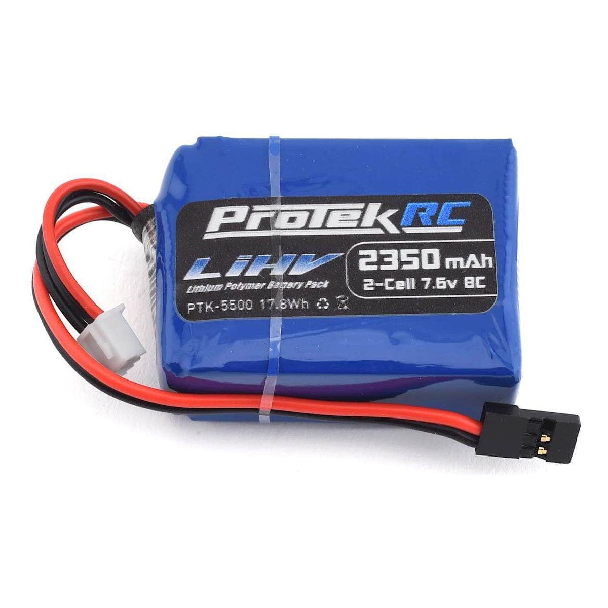  PTK-5500, ProTek RC HV LiPo Receiver Battery Pack (HB/TLR 8IGHT) (7.6V/2350mAh)、mySite、merchandisen