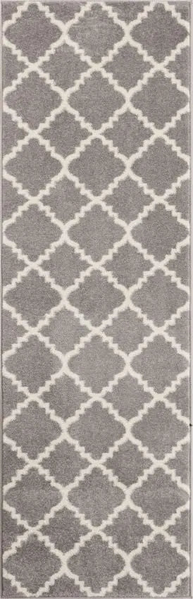 Lulu's Lattice Grey Modern Rug、mySite、gigharbornorthrealestate