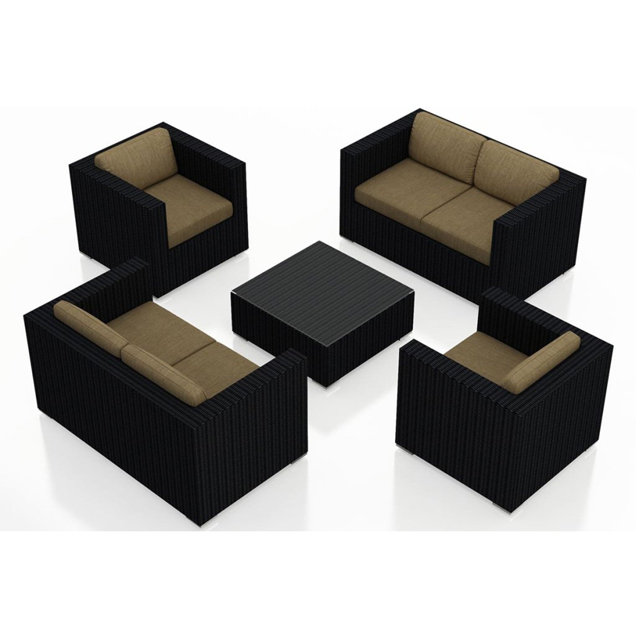 Urbana 5 Piece Double Loveseat Set、mySite、neckold