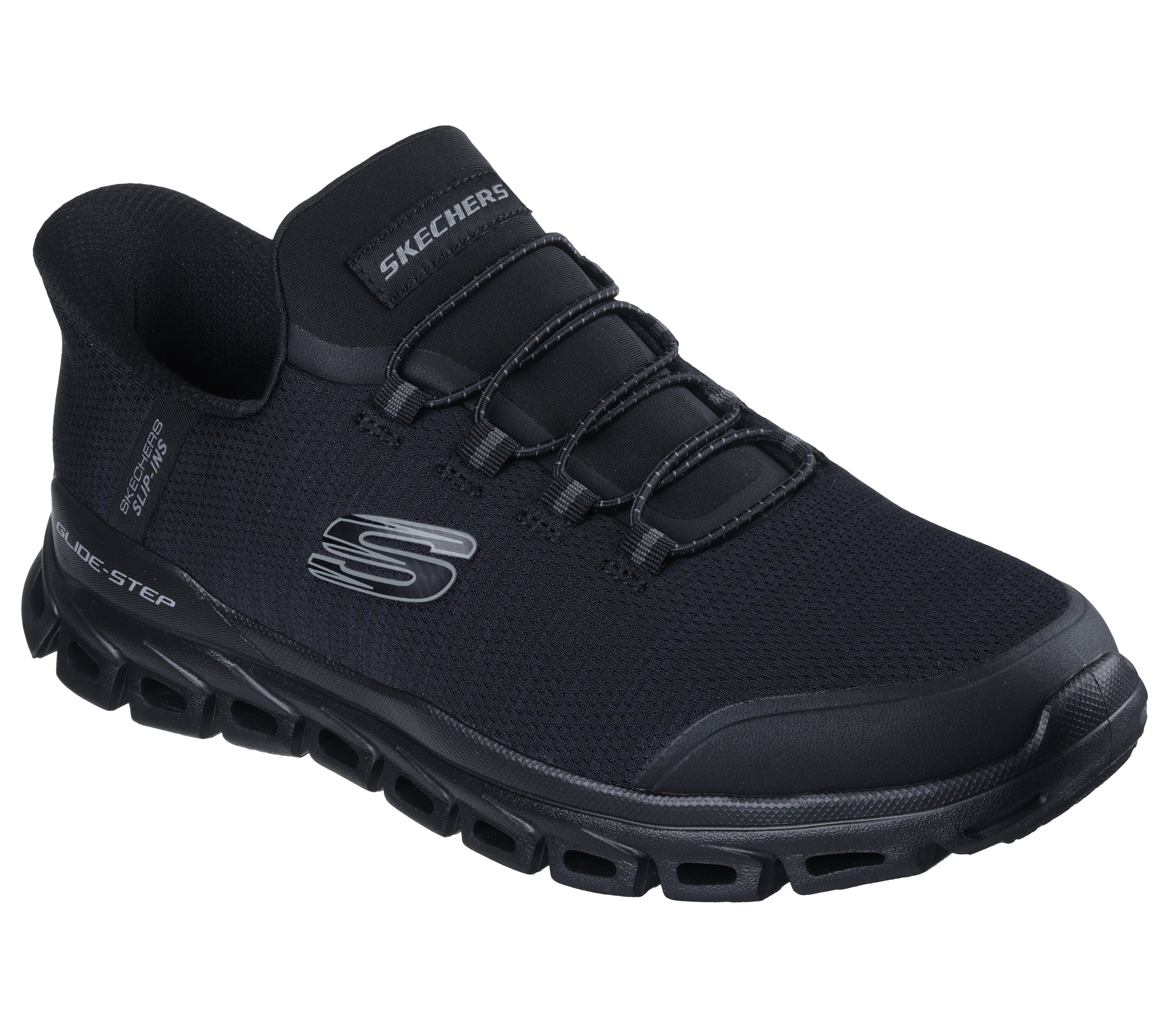  Skechers Men's Glide-Step Zefyr Slip-Ins - Black、mySite、preschool7hills