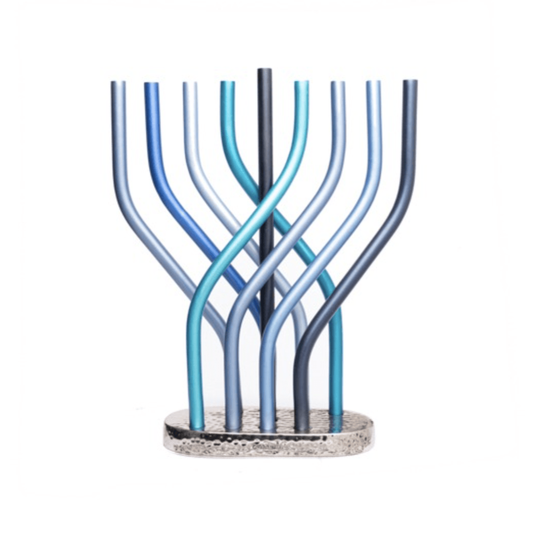 Flame Menorah by Yair Emanuel - Blue、mySite、topwebapps
