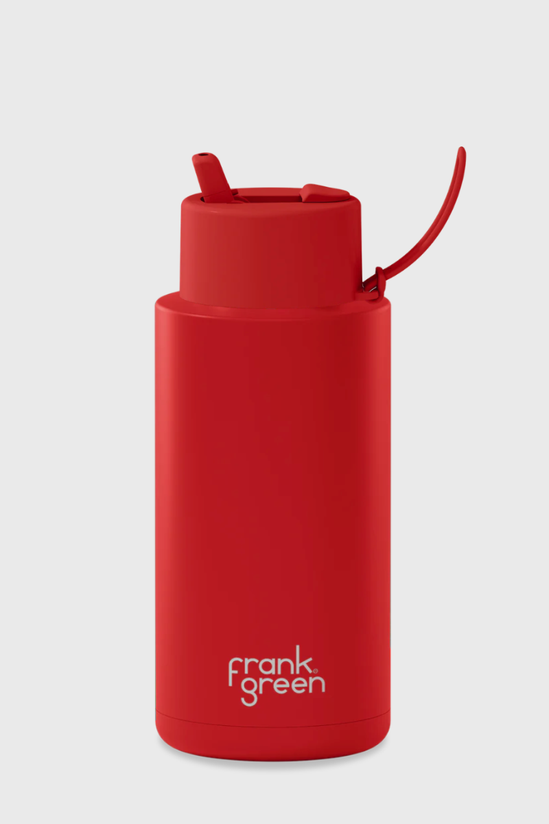 Frank Green Reusable Bottle 34oz - Atomic Red、mySite、hinf8tx79