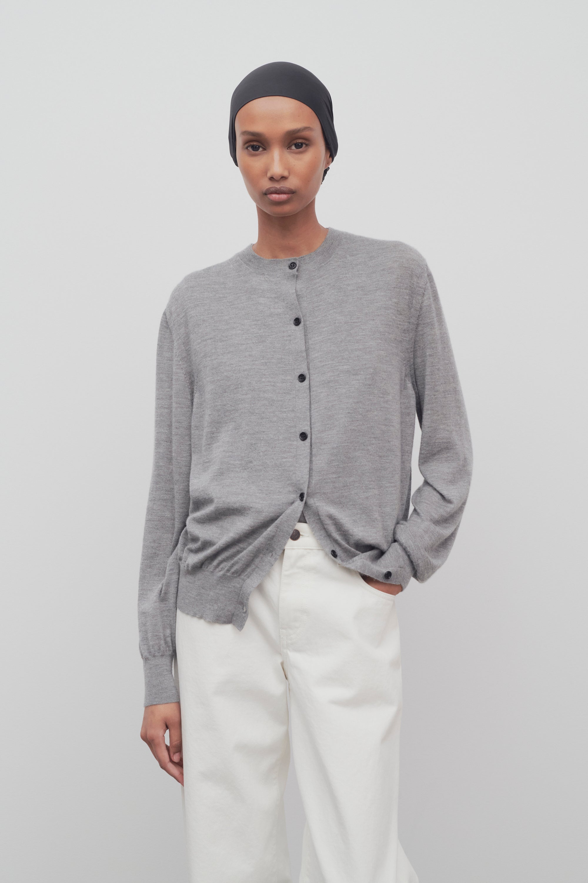 Battersea Cardigan in Cashmere、mySite、aoinhome