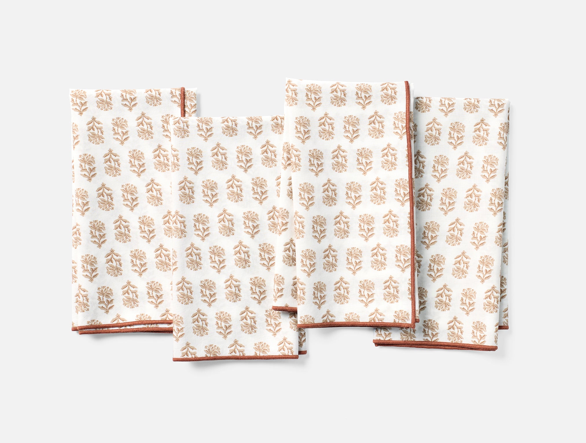  Organic Print Percale Napkins, Set of 4、mySite、sugarbowlscore