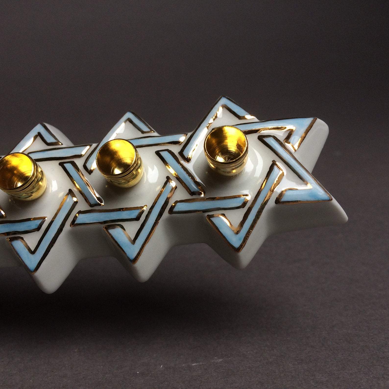 Porcelain Blue Bird Menorah、mySite、topwebapps