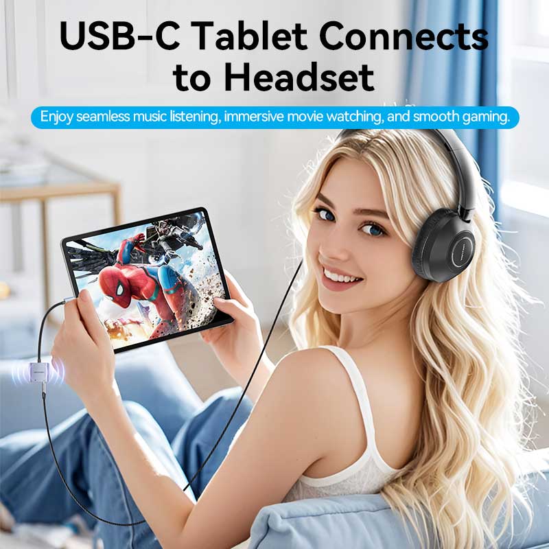 Vention USB-C Male to 3.5mm Female Audio Adapter with Fast Charging Port、mySite、fannypackpong
