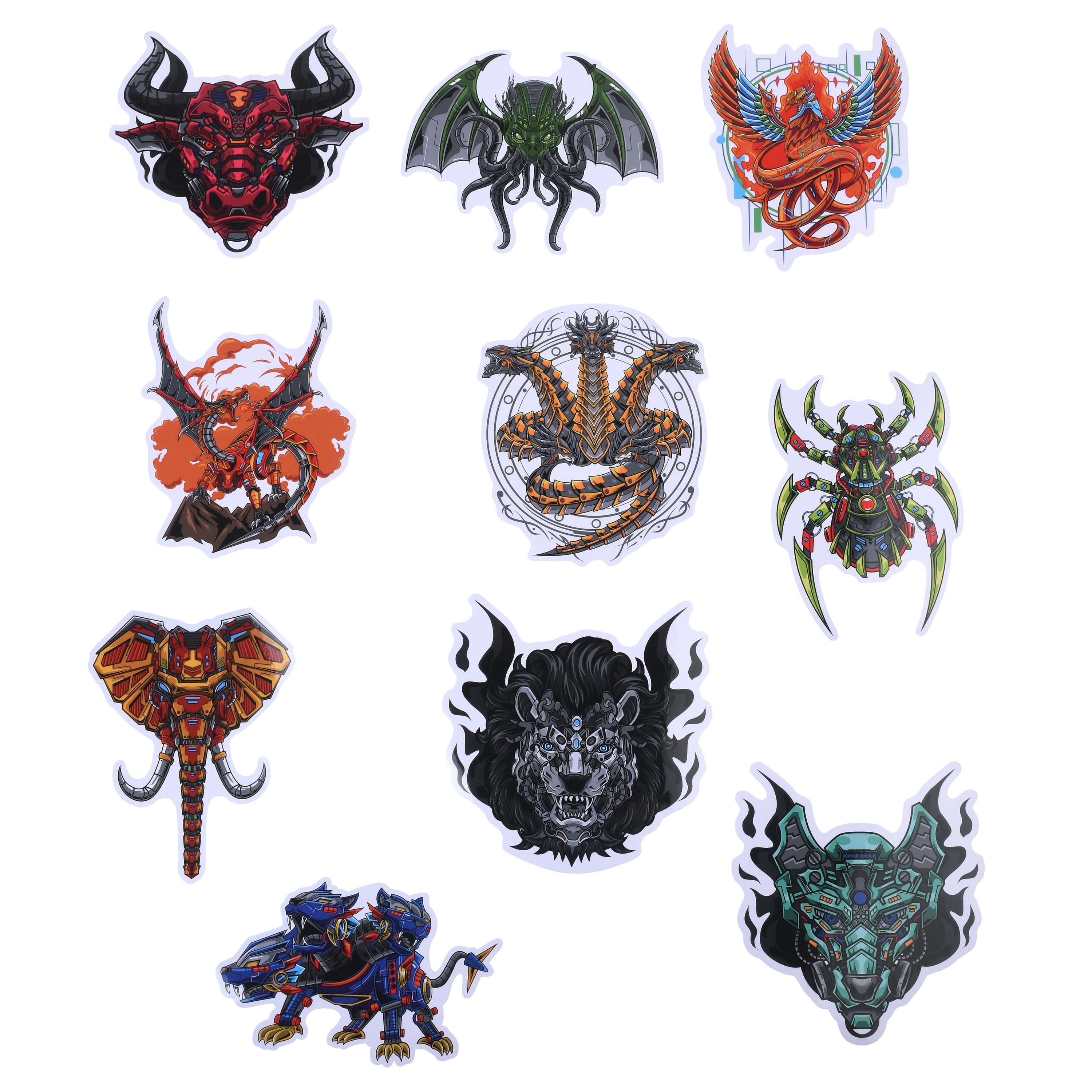  Mechanical Animals Vinyl Sticker Decal Set、mySite、ghnorth