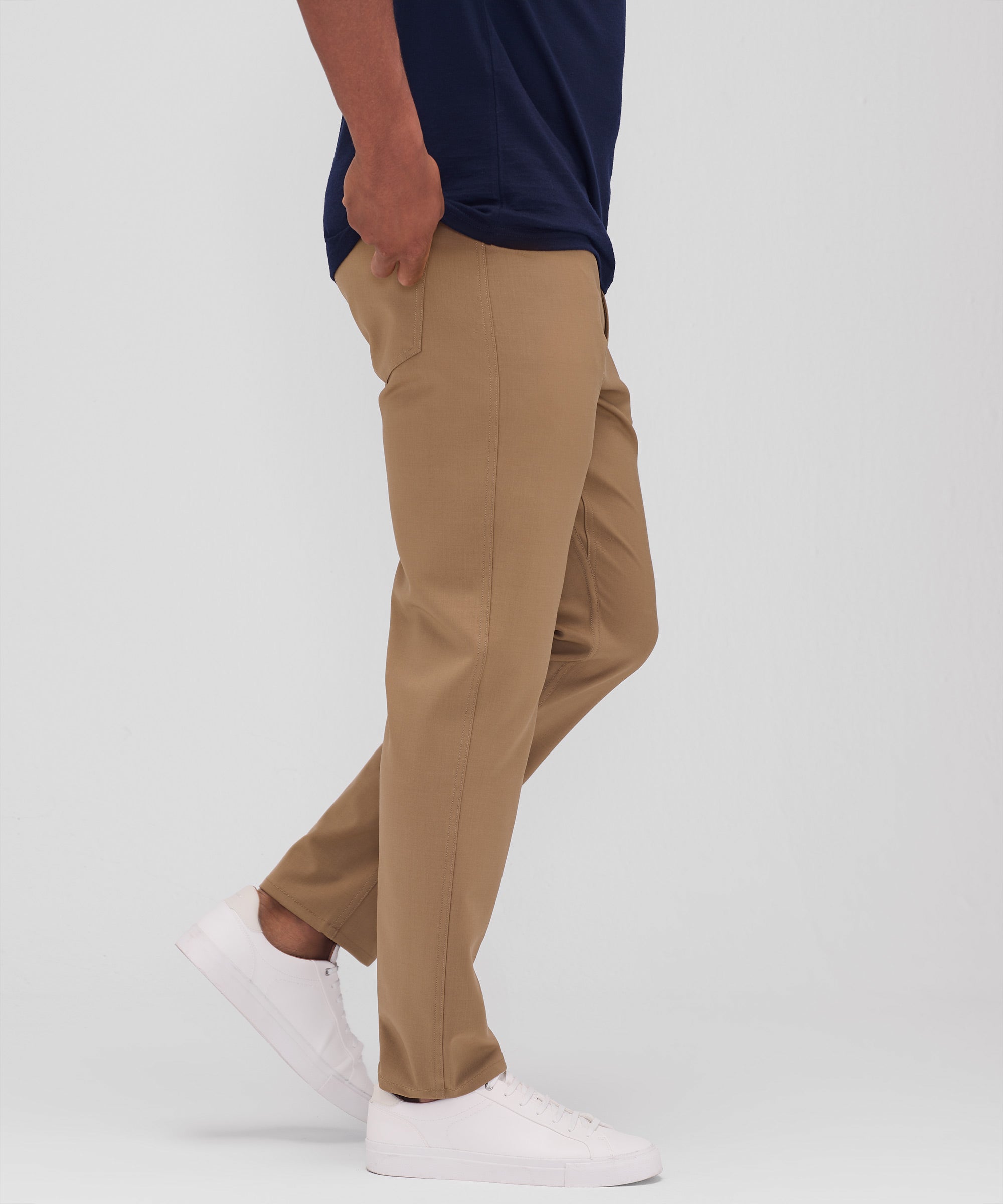 Men's Relaxed Merino Travel Pants、mySite、noshort
