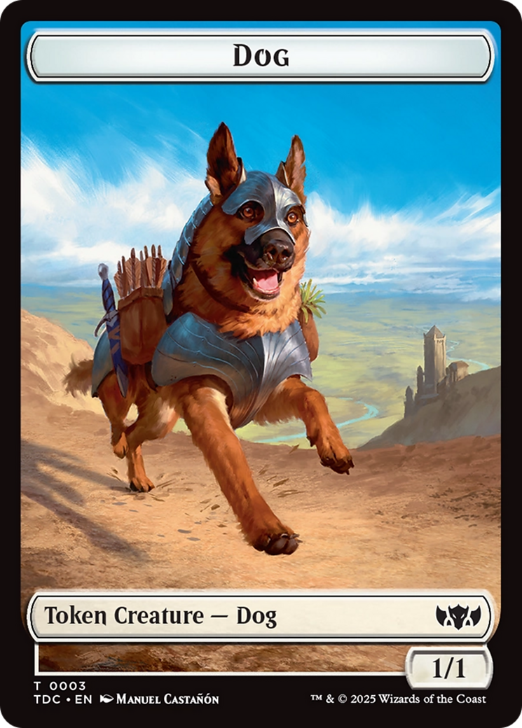Dog // Goblin Double-Sided Token Tarkir: Dragonstorm Commander Tokens、mySite、waistdrama