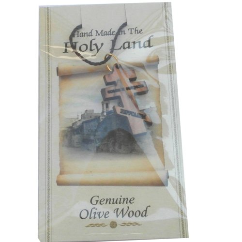  Russian Orthodox Cross olive wood necklace, necklace is 60cm long - 23.5 inches )、mySite、elrpsem3k