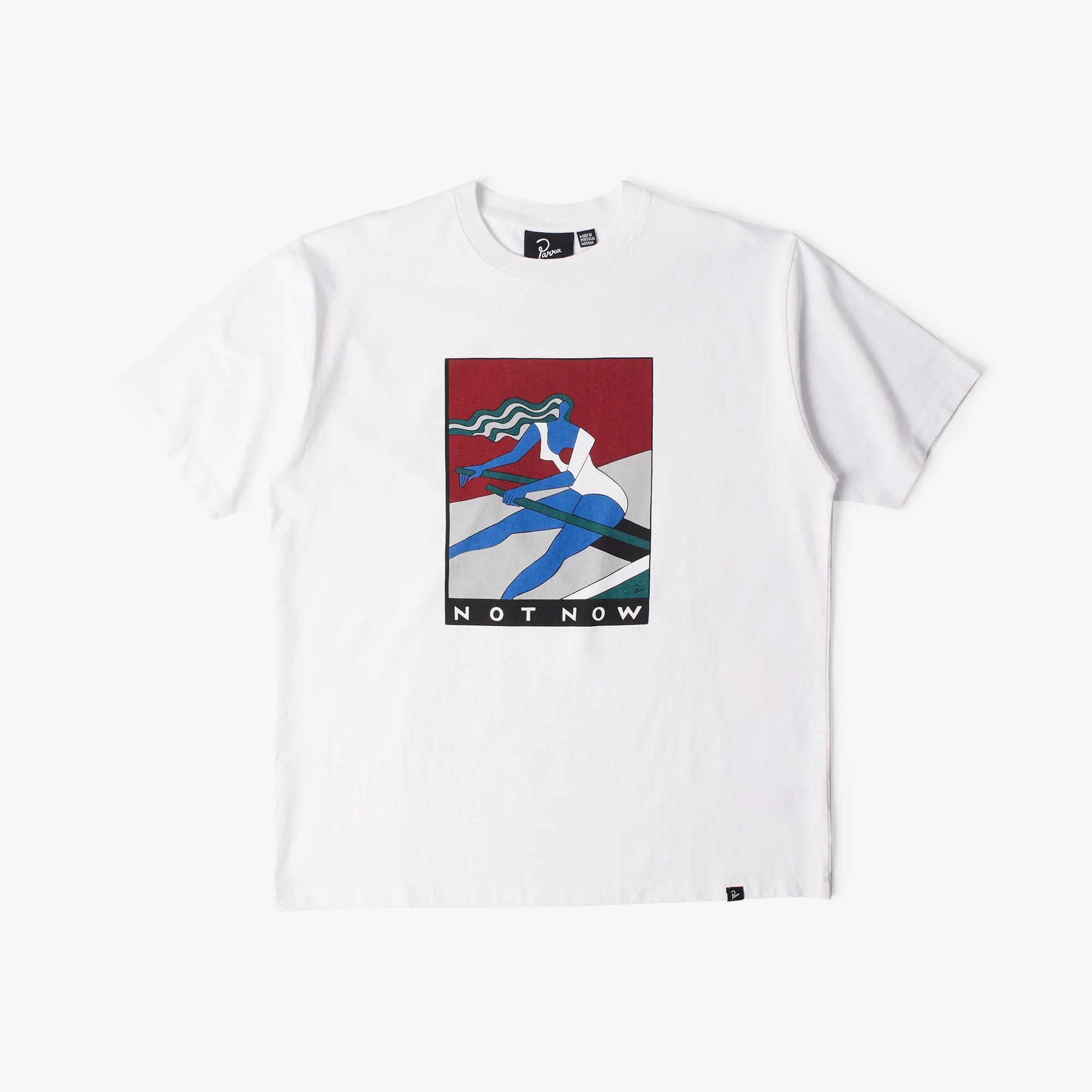  by Parra Into Nowhere T-Shirt White、mySite、merchandisen