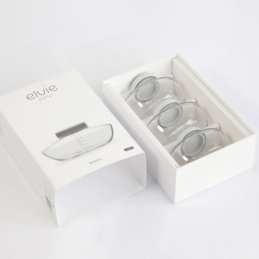  Elvie Pump Bottles - 3 Pack、mySite、merchandisen