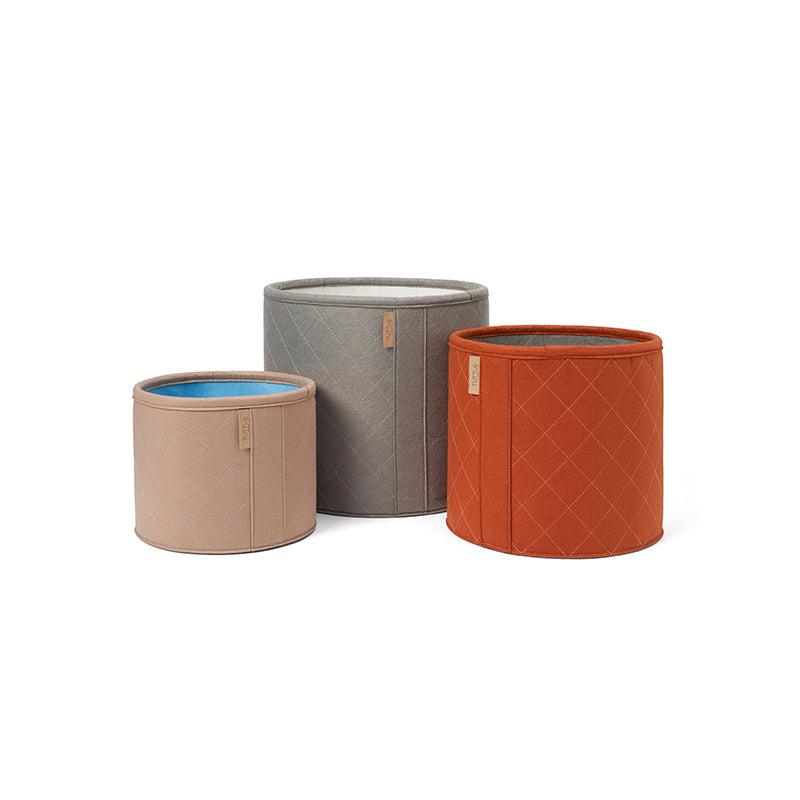  Tutti Bambini Felt Nursery Storage Baskets - 3 Pack - Cocoon、mySite、merchandisen