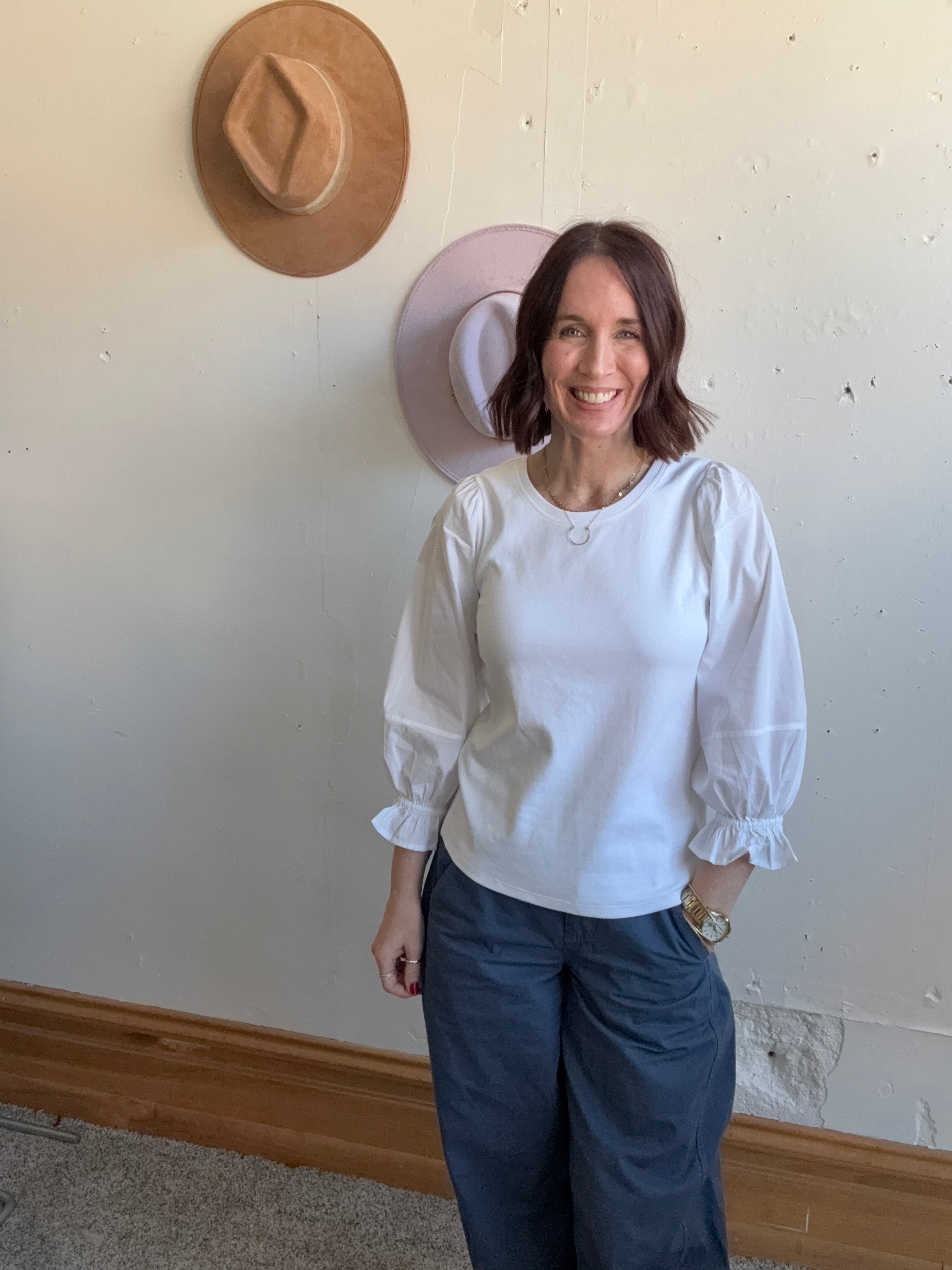 Liverpool 3 Quarter Sleeve Top、mySite、garagedoors4me