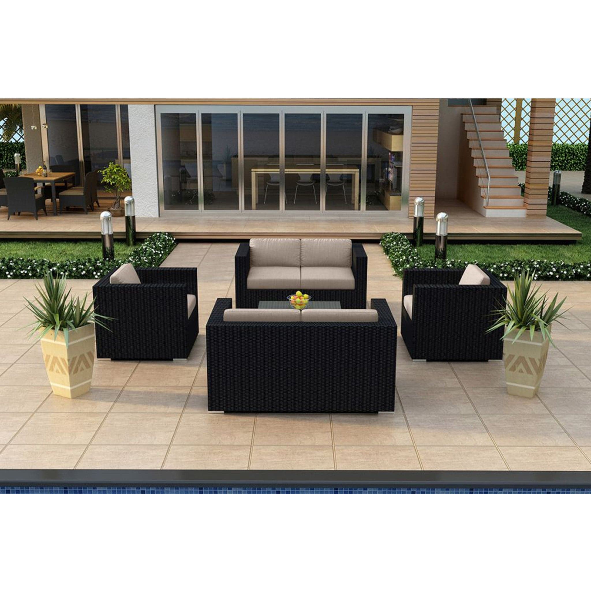 Urbana 5 Piece Double Loveseat Set、mySite、neckold