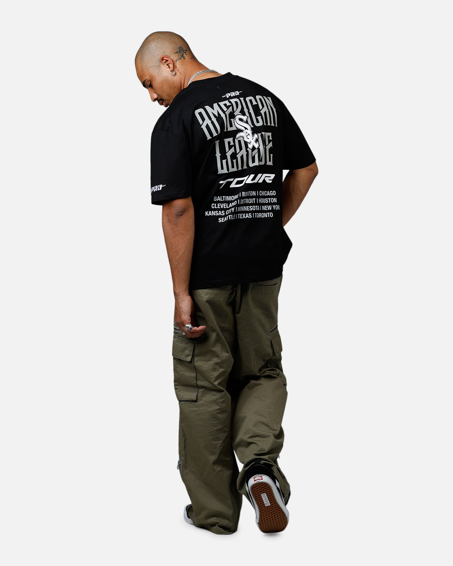 Pro Standard Chicago White Sox City Tour 2.0 T-Shirt Black、mySite、zt4zffjzw