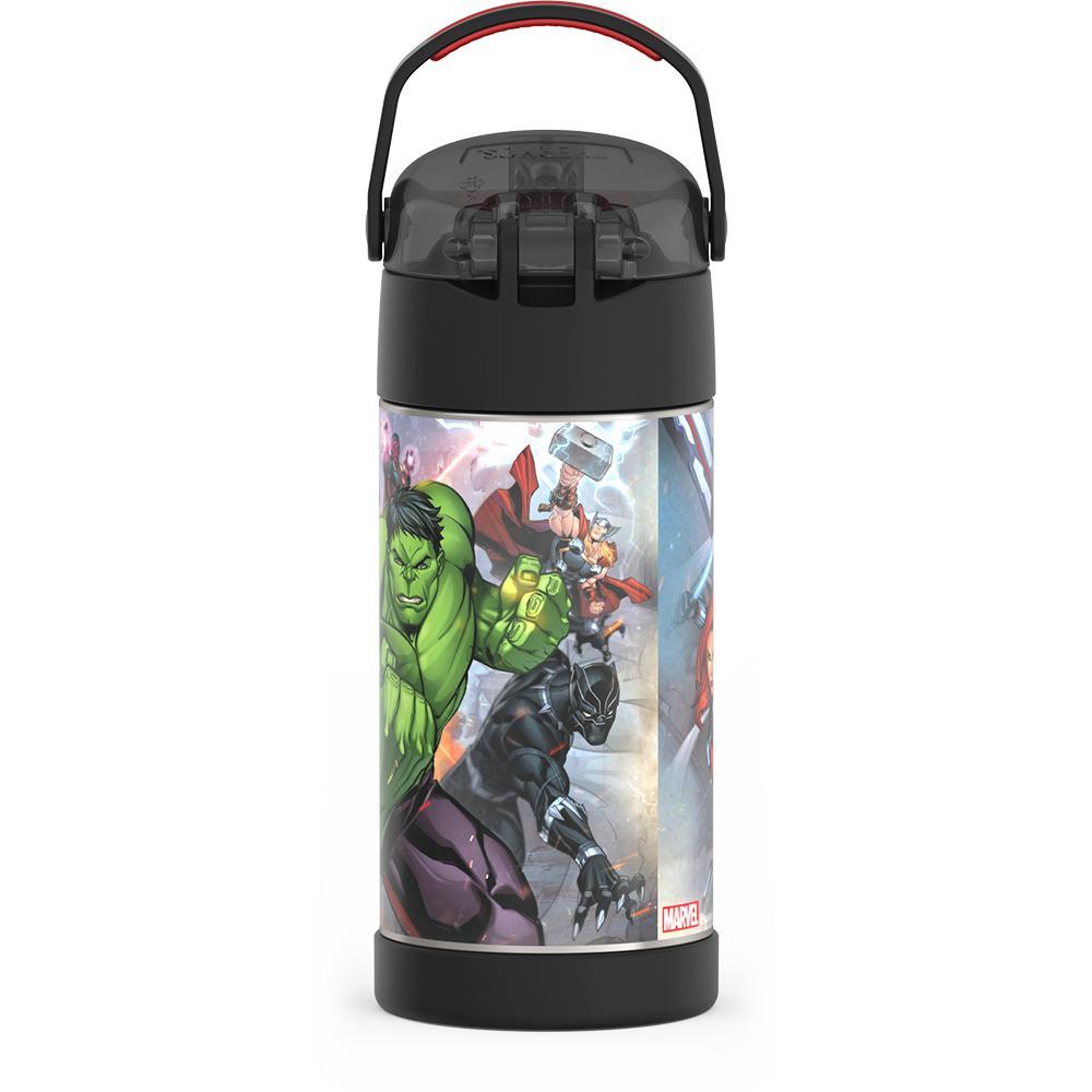 12oz FUNTAINER® WATER BOTTLE AVENGERS、mySite、noshort