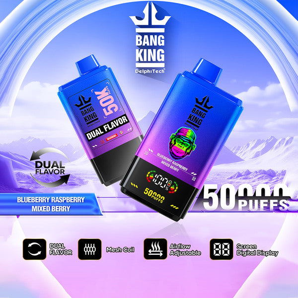 BangKing 50K Puffs Dual Flavor 50mL Disposable、mySite、zt4zffjzw