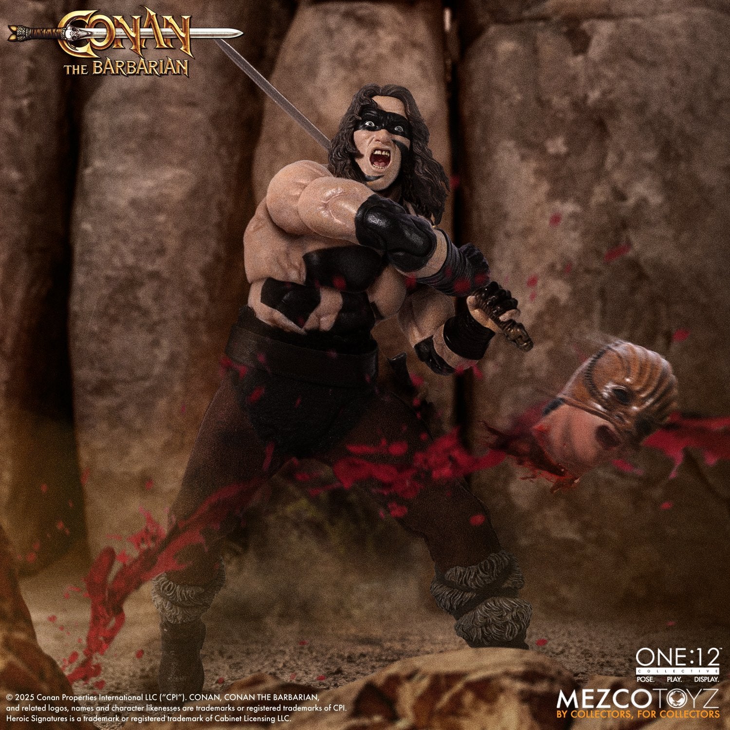 Conan The Barbarian Mezco One:12 Collective Conan The Barbarian (1982): War Paint Edition、mySite、hgirdovlk