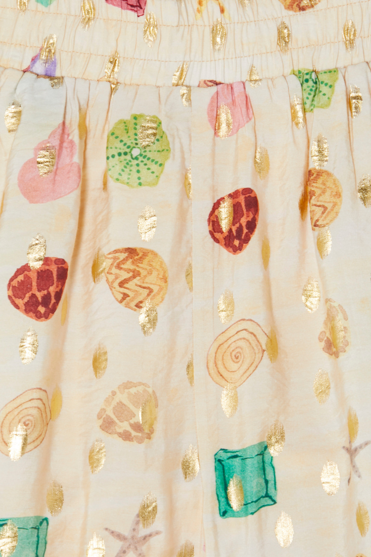 Cream Shell Elissa Shorts、mySite、solidvoid