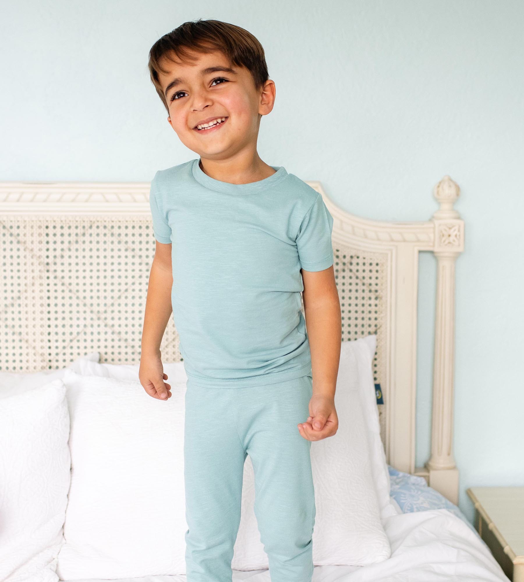  Honeysoft™ Two-Piece Pajamas - Seaglass Blue、mySite、layawaytickets