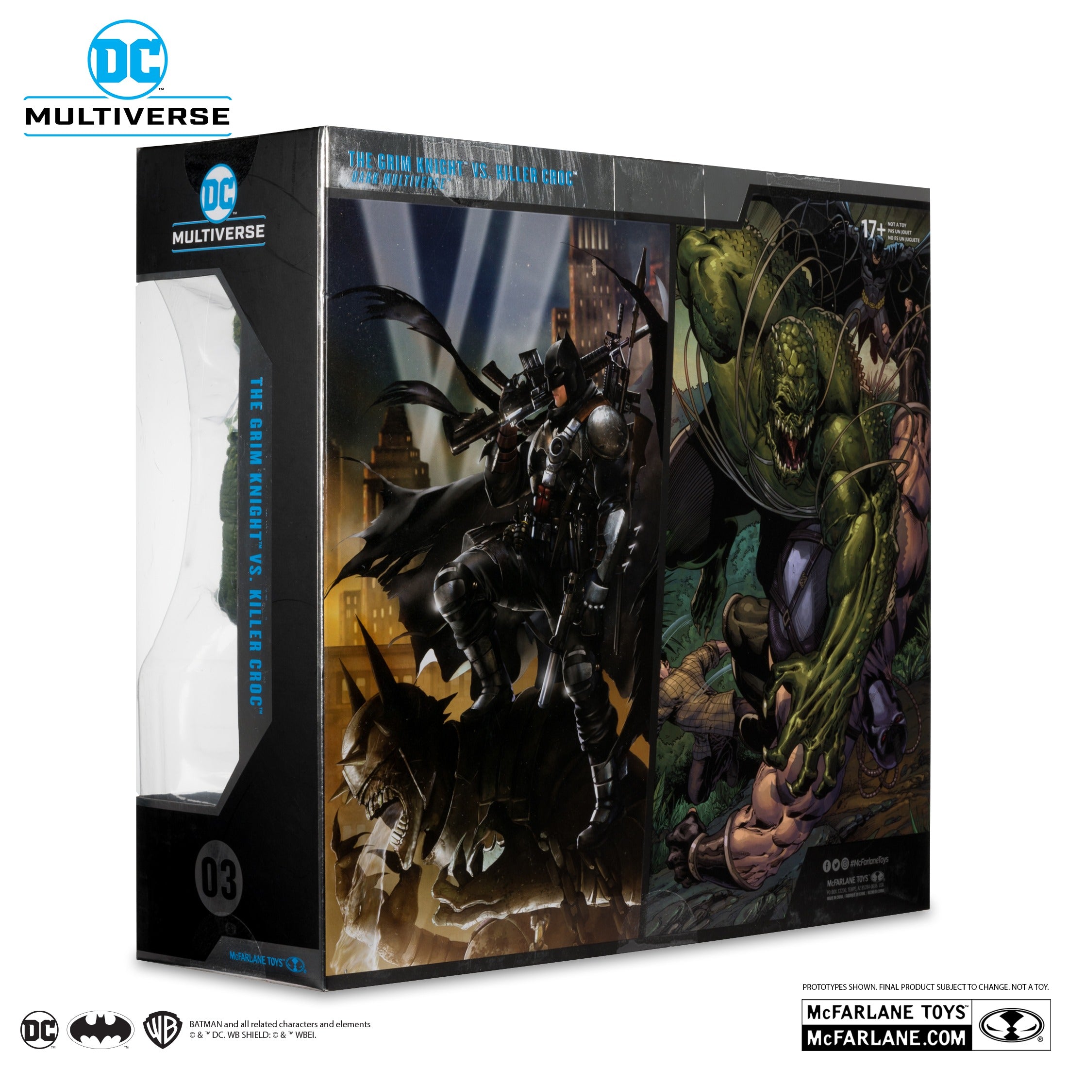 DC Collector Edition Batman vs Killer Croc Volume 3 (The Grim Knight) 2-Pack、mySite、hgirdovlk