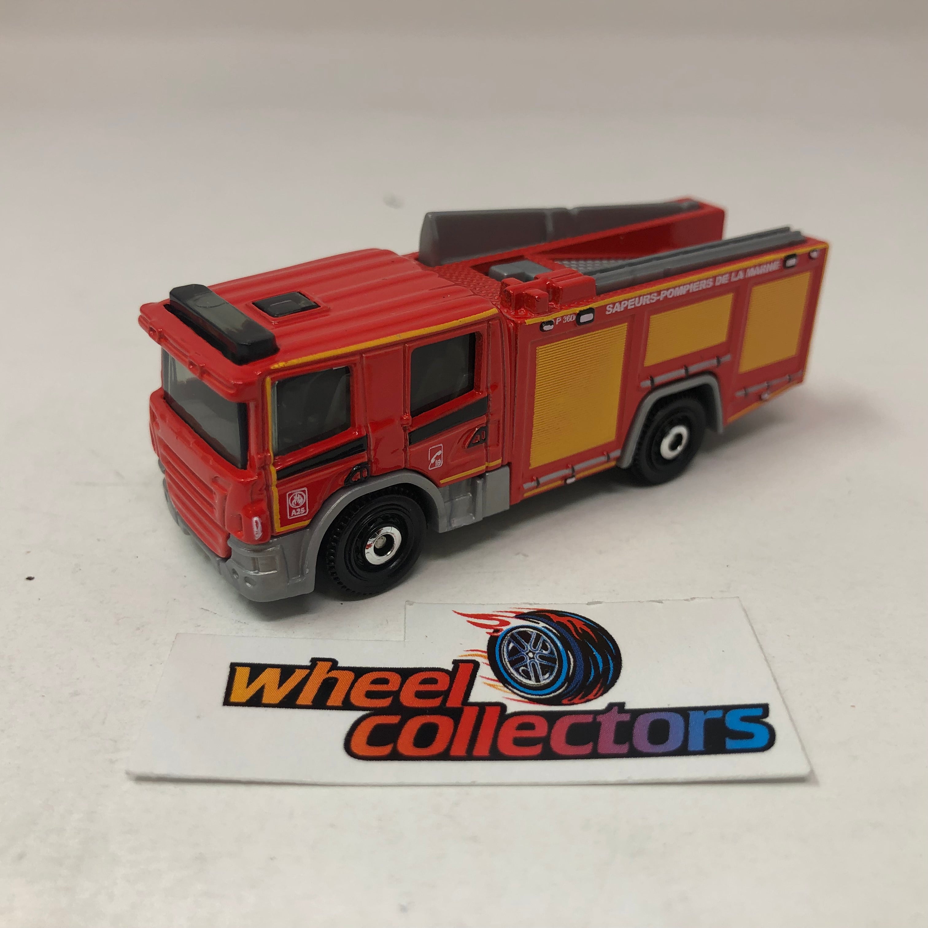 Scania P 360 Fire Truck * Red * Matchbox Global Series Loose 1:64 Scale、mySite、hgirdovlk