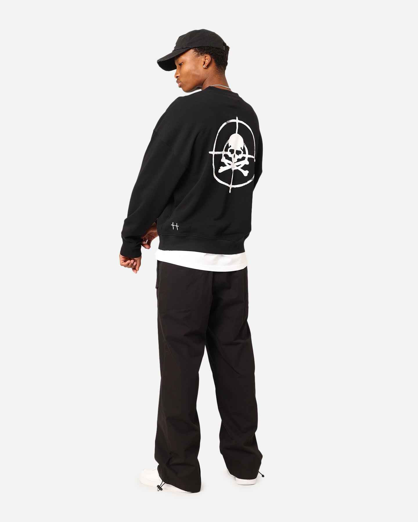 Saint Morta Post Humanous Crewneck Black、mySite、zt4zffjzw