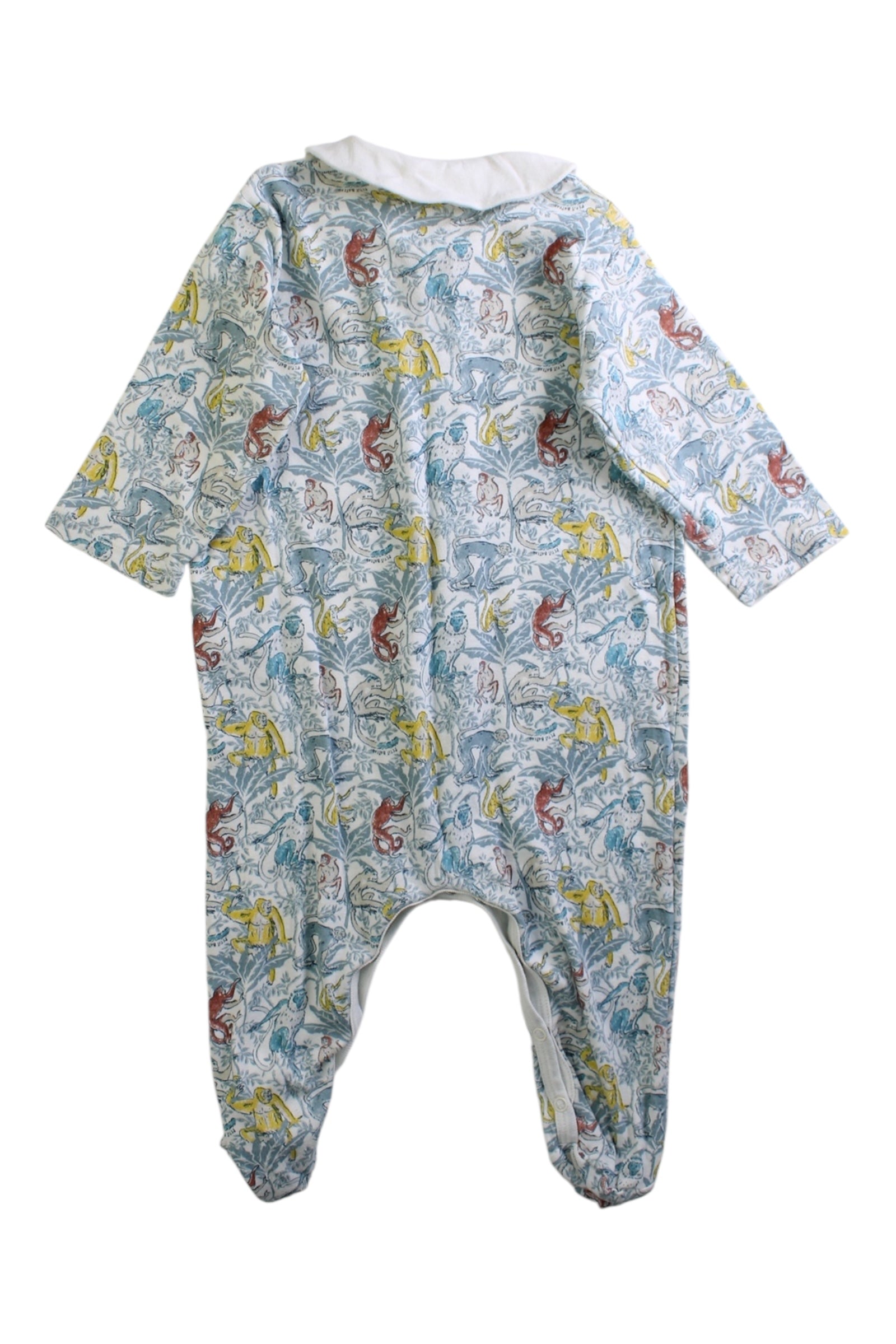 Petit Bateau Printed Onesie 3-6M、mySite、g9winljtr