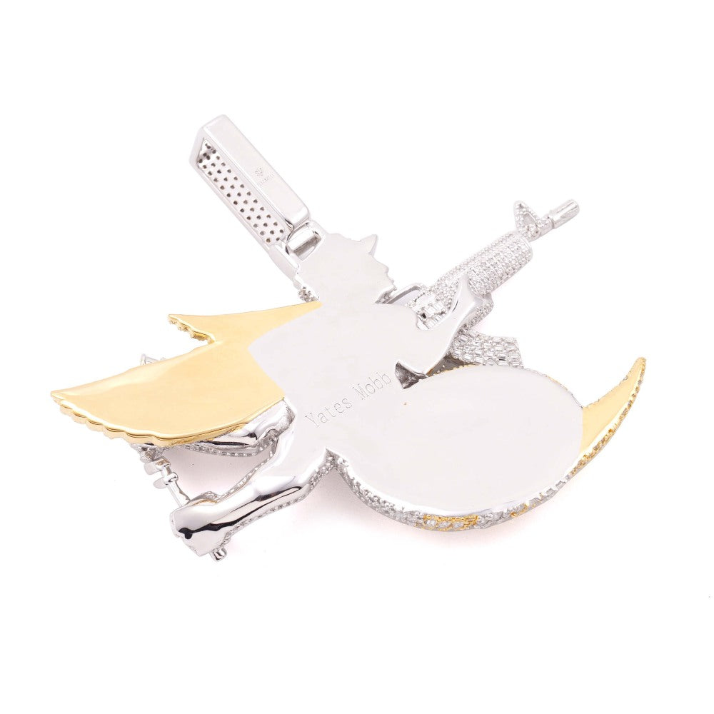 Custom Hornet Pendant 14K Two Tone、mySite、hinf8tx79