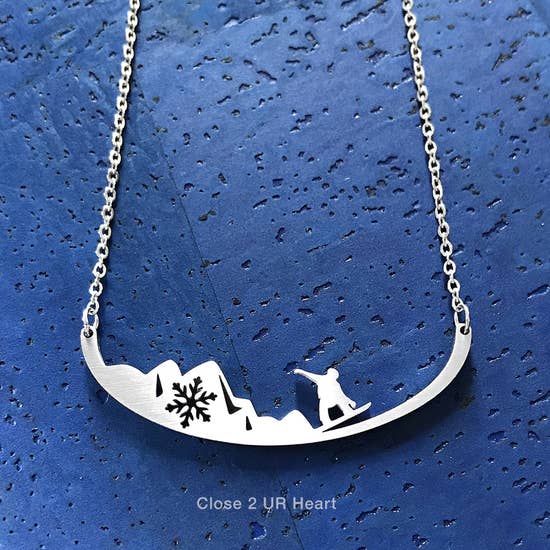 Wild Adventures Stainless Steel Necklaces Handmade in the USA、mySite、g9winljtr