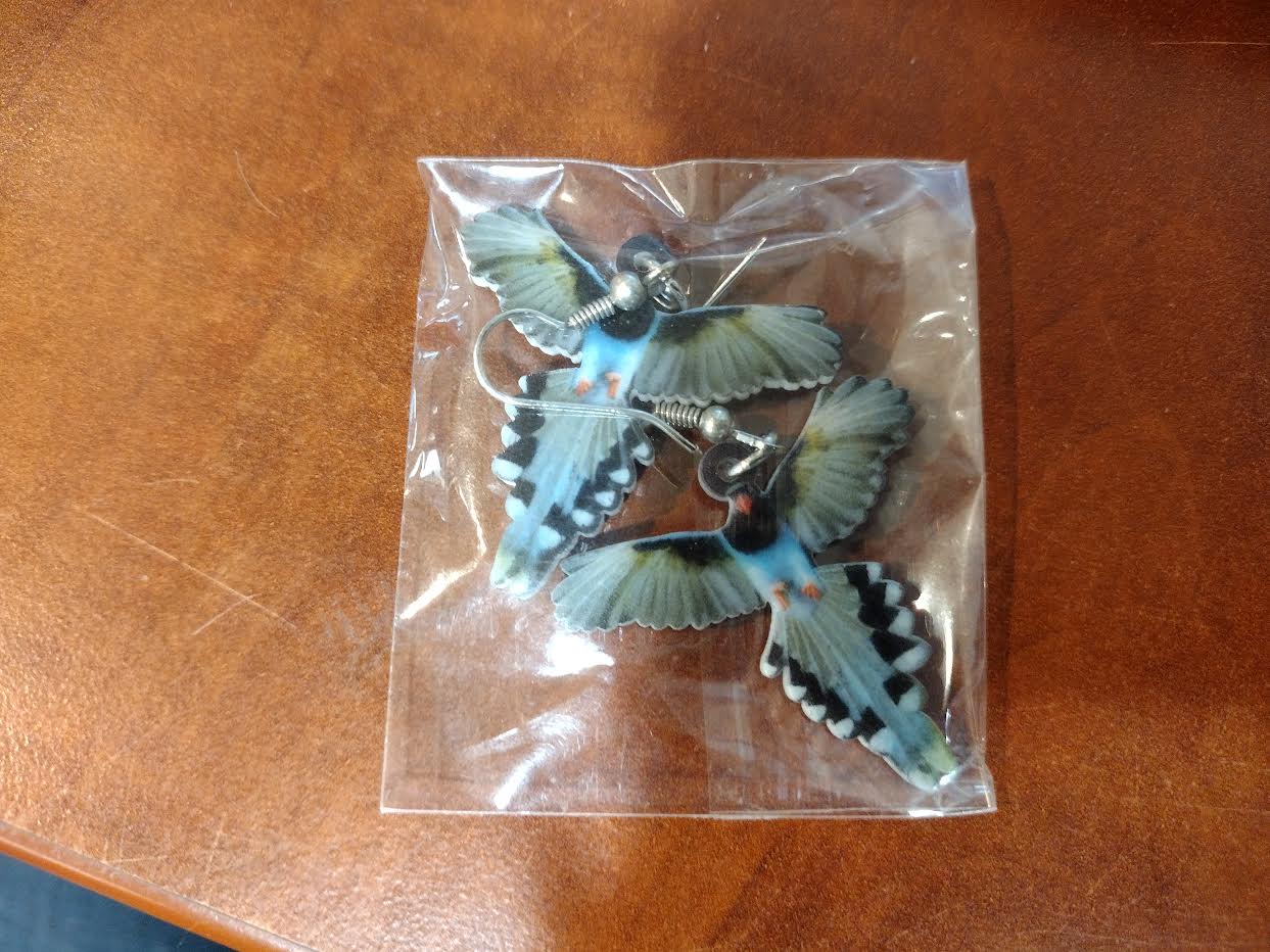 Chicken and Rooster and Bee and more Acrylic Animal Earrings、mySite、g9winljtr