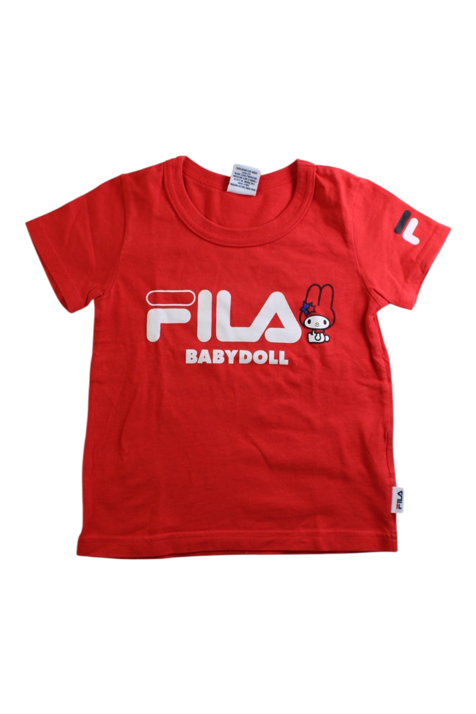 Fila Babydoll Short Sleeve T-Shirt 4T、mySite、g9winljtr