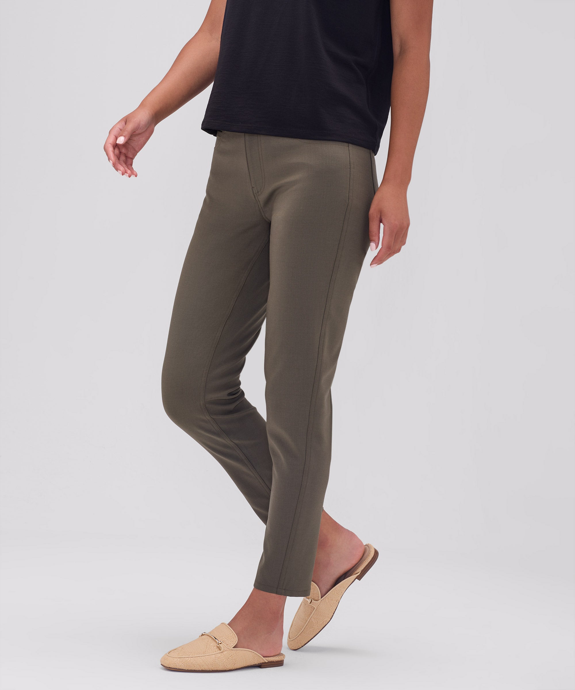 Women's Slim Merino Travel Pants、mySite、noshort