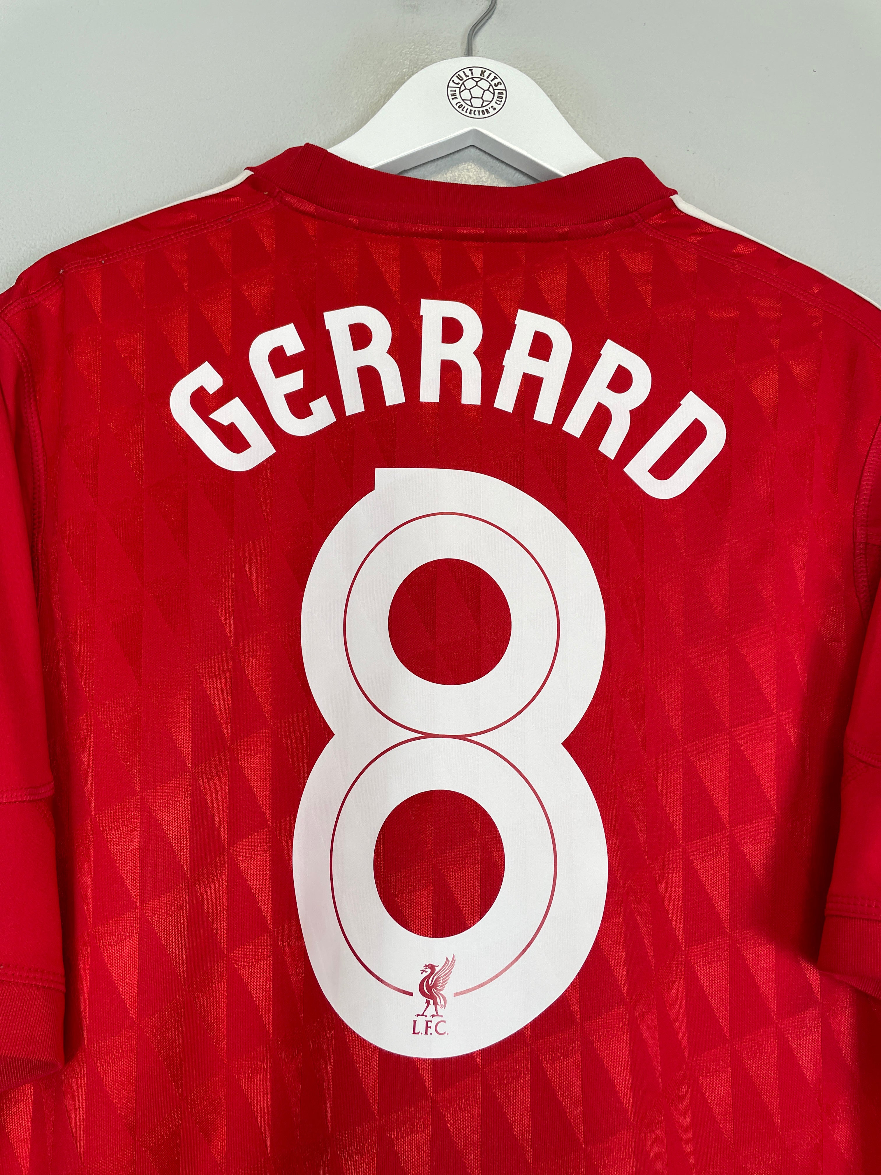 2010/12 LIVERPOOL GERRARD #8 HOME SHIRT (M) ADIDAS、mySite、sh2010/12 LIVERPOOL GERRARD #8 HOME SHIRT (M) ADIDAS、mySite、glenpowelloop_name