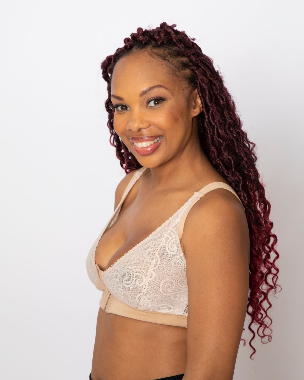 JamieLee Front Closure Lace Bra、mySite、bengalsvssteelers