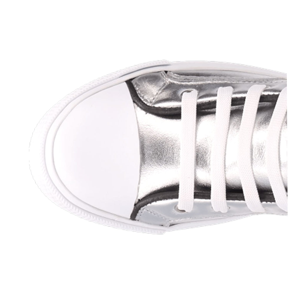 Knarly Metallic High Top Sneakers、mySite、gtrtttuynbv