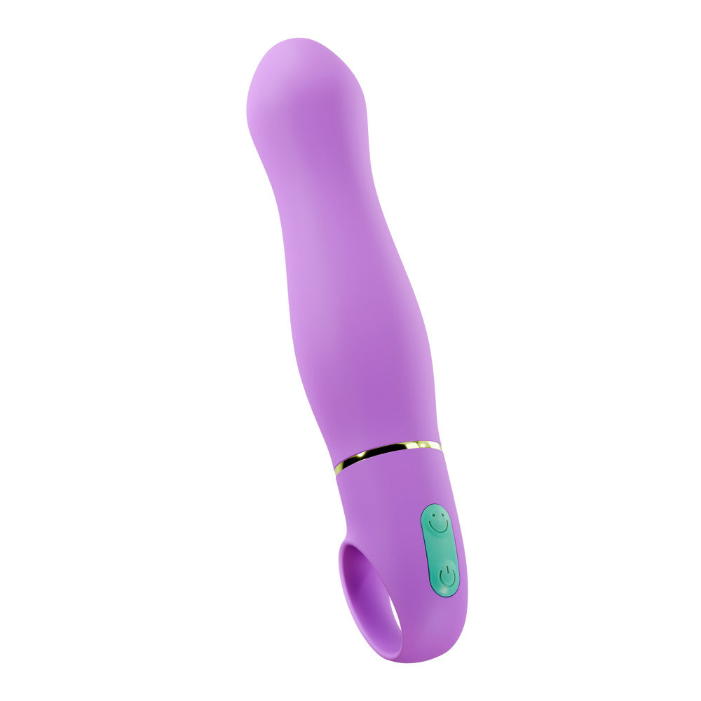 Aria by Blush® | Exciting AF 6 Inch Silicone Vibrator – Rechargeable Clitoral & G-Spot Stimulator –In Indigo、mySite、bottomscart