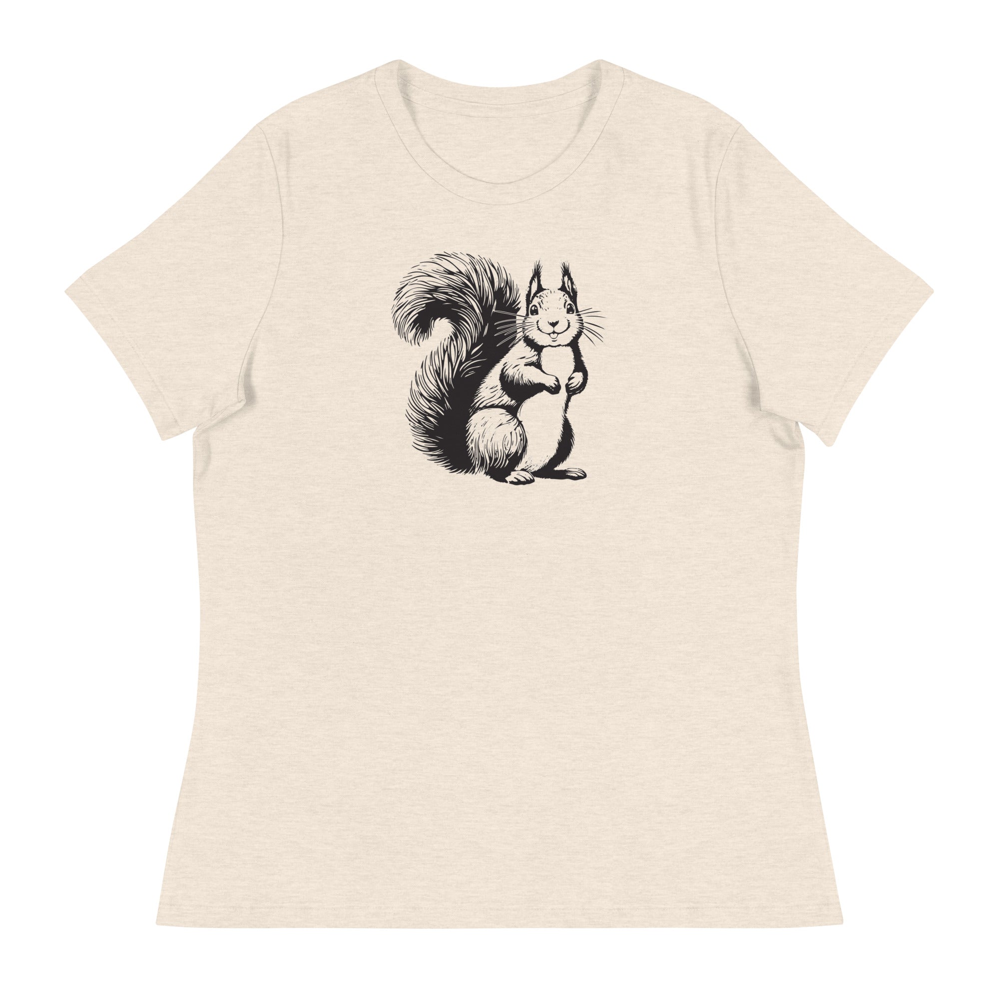 Sweet Squirrel Women's Relaxed T-Shirt、mySite、camillekostekn