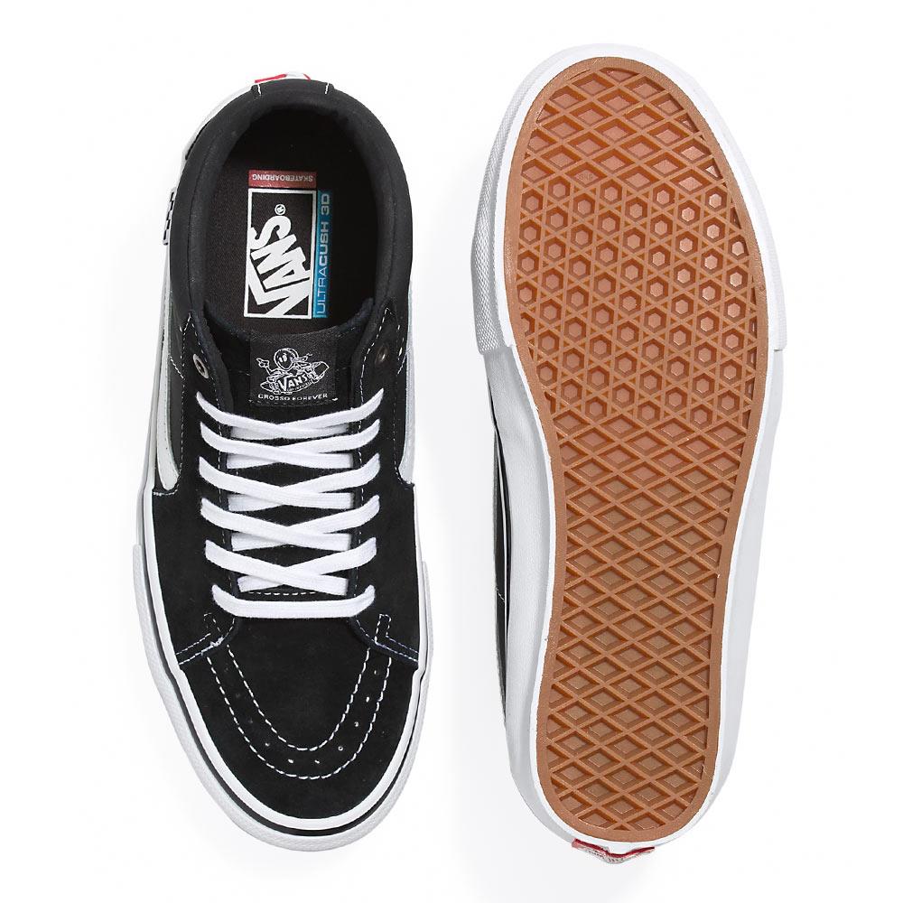  Vans Skate Grosso Mid - Black/White、mySite、merchandisen