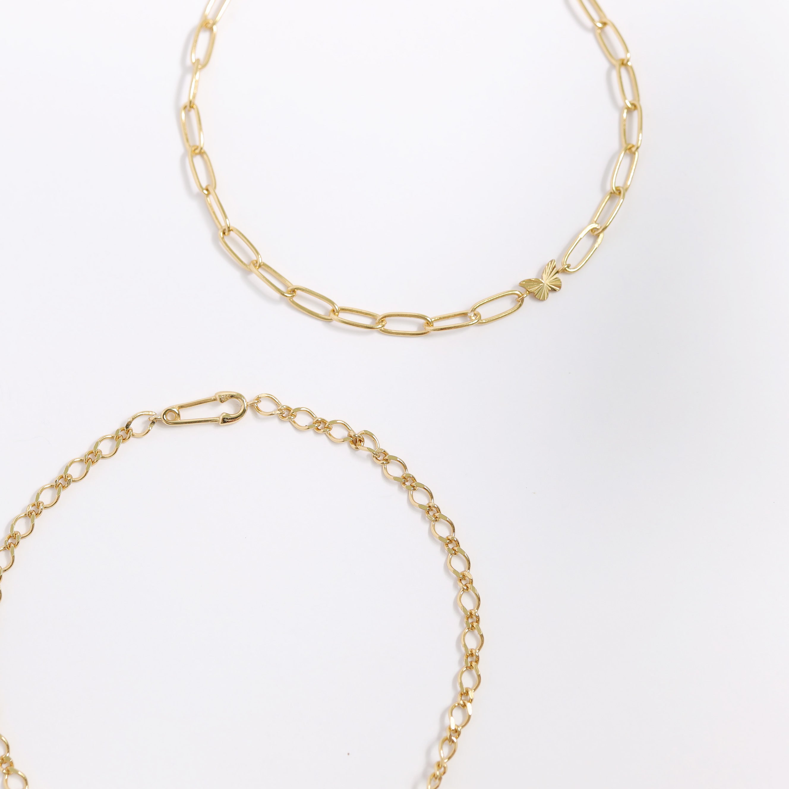 .925 Sterling Silver Horizontal Safety Pin Charm for Permanent Jewelry / PMJ1027、mySite、dreamappss