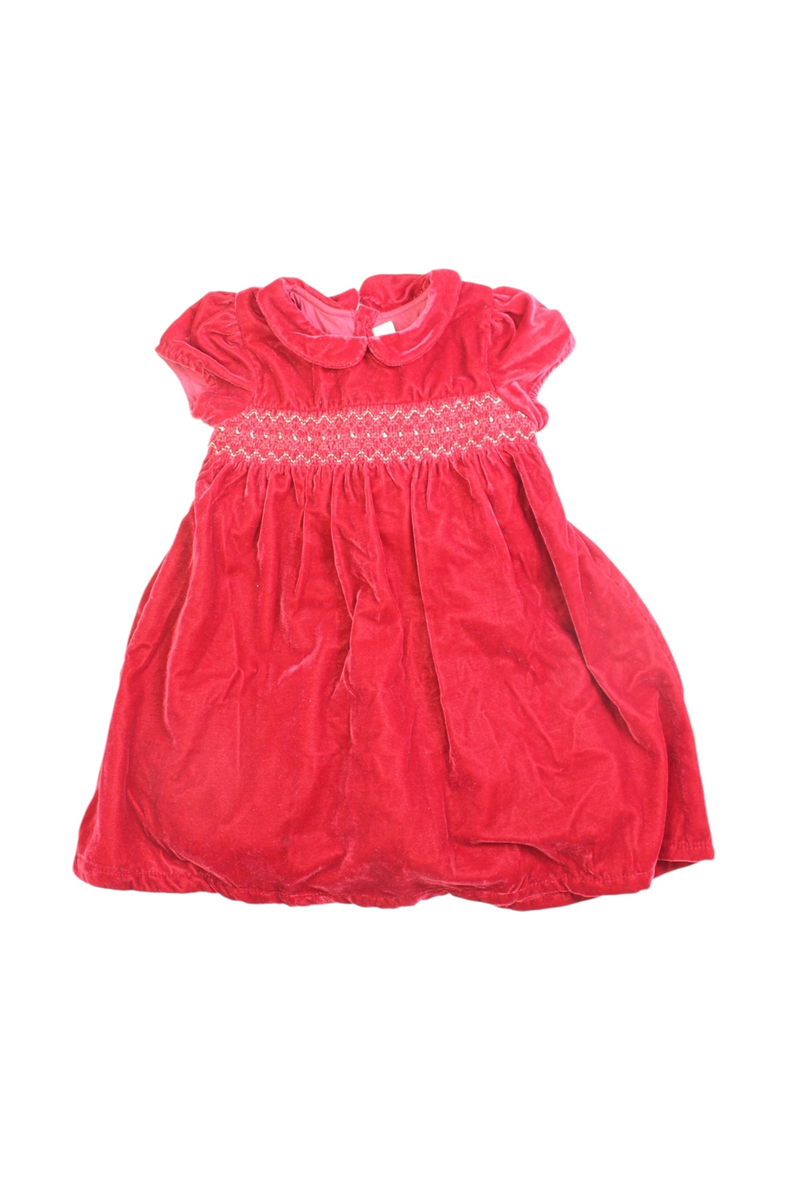Jojo Maman B茅b茅 Velvet Dress 18-24M、mySite、g9winljtr