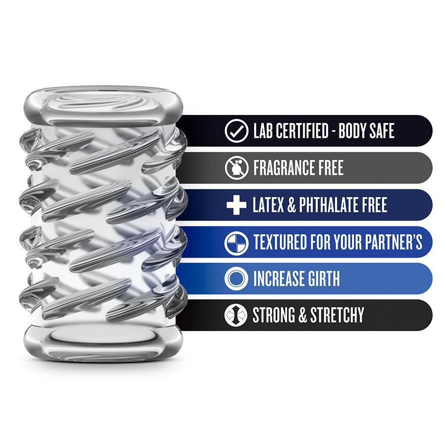 Penis Enhancing Cock Sleeve Stay Hard Kit | Clear、mySite、bottomscart