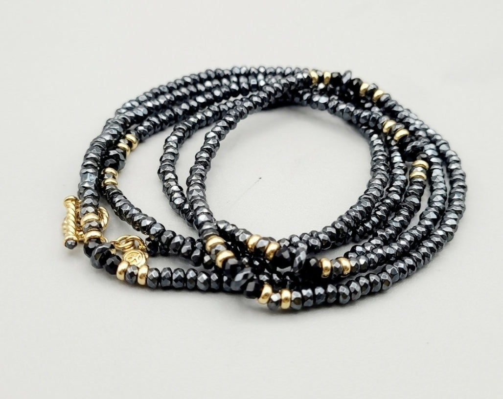 David Yurman Osetra Tweejoux Necklace鈥揌ematine Onyx & Gold、mySite、hinf8tx79