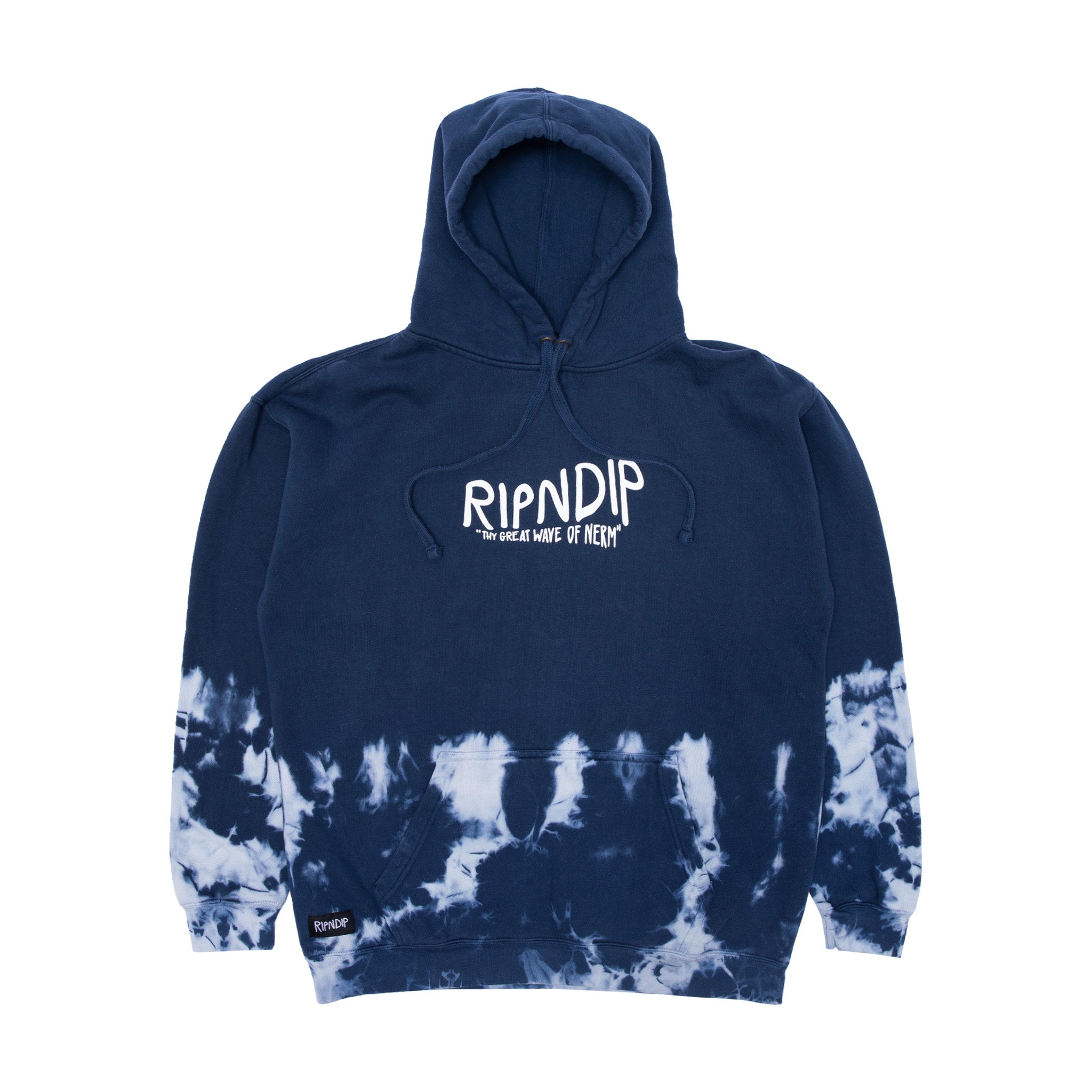  The Great Wave Of Nerm Hoodie (Blue Dye)、mySite、merchandisen