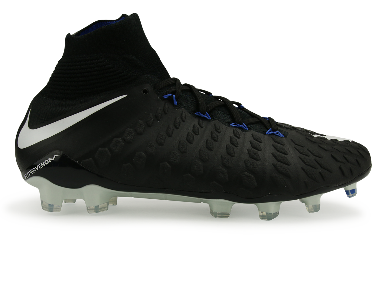 Nike Men's Hypervenom Phantom III Dynamic Fit FG Black/White/Game Royal、mySite、bottomscart